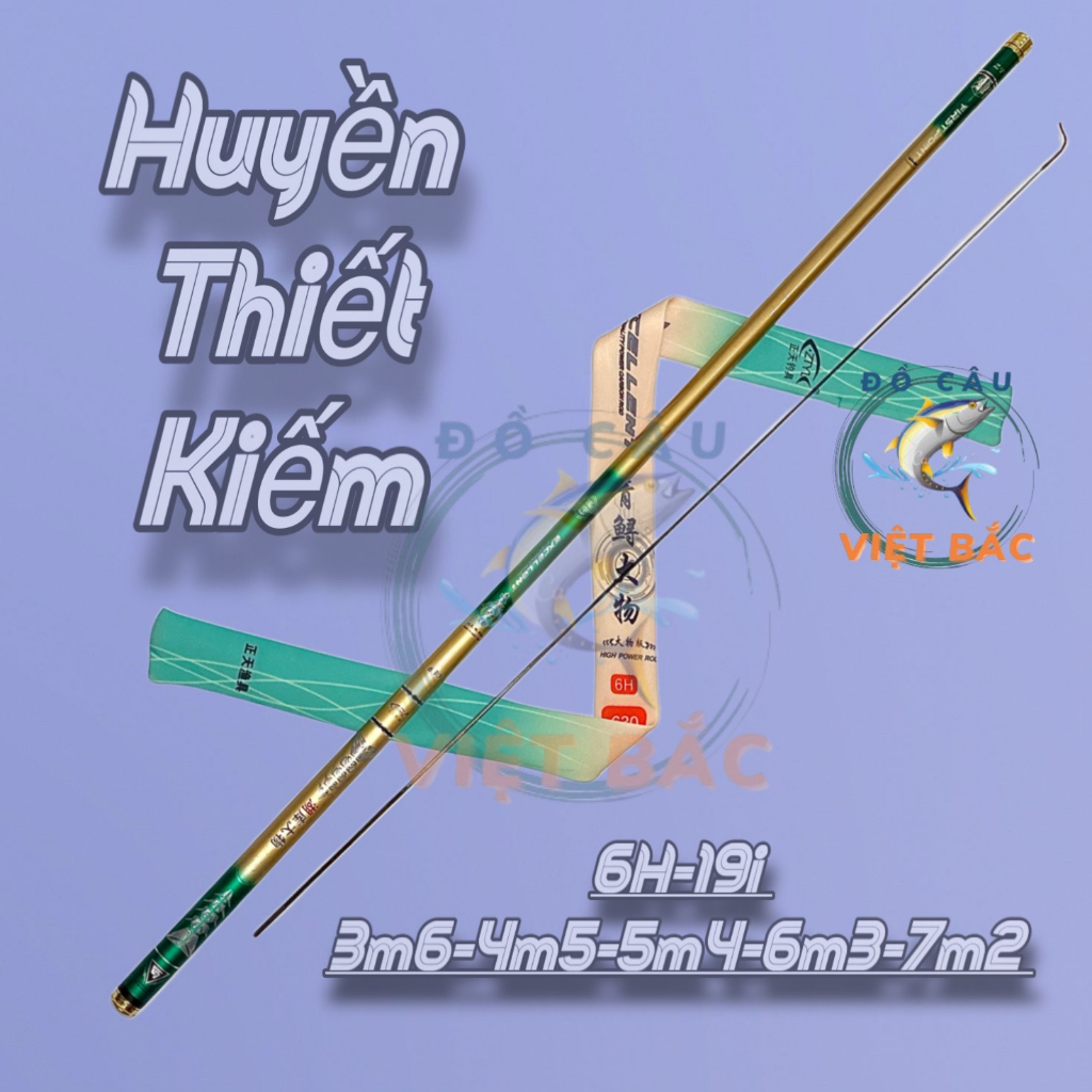 Cần Câu Tay Huyền Thiết 6H Hàng Chính Hãng ZTYL Tặng Kèm Ngọn Phụ Đồ Câu Bắc Việt