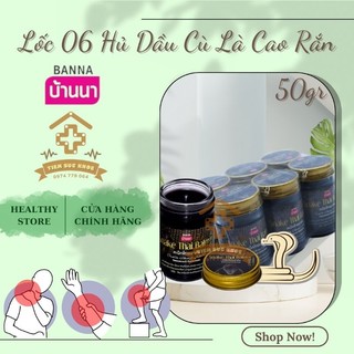 Lốc 06 hủ dầu cù là cao rắn hổ xoa bóp snake thai balm banna thái lan
