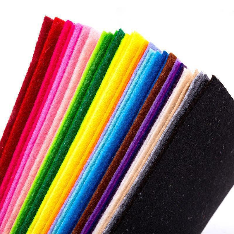 Vải nỉ, vải dạ cứng mầm non làm đồ handmade kích thước 90*90cm