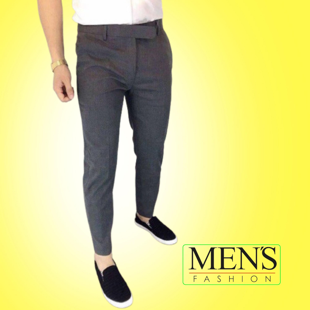 Quần tây nam dáng ôm vải không nhăn hàng cao cấp mới