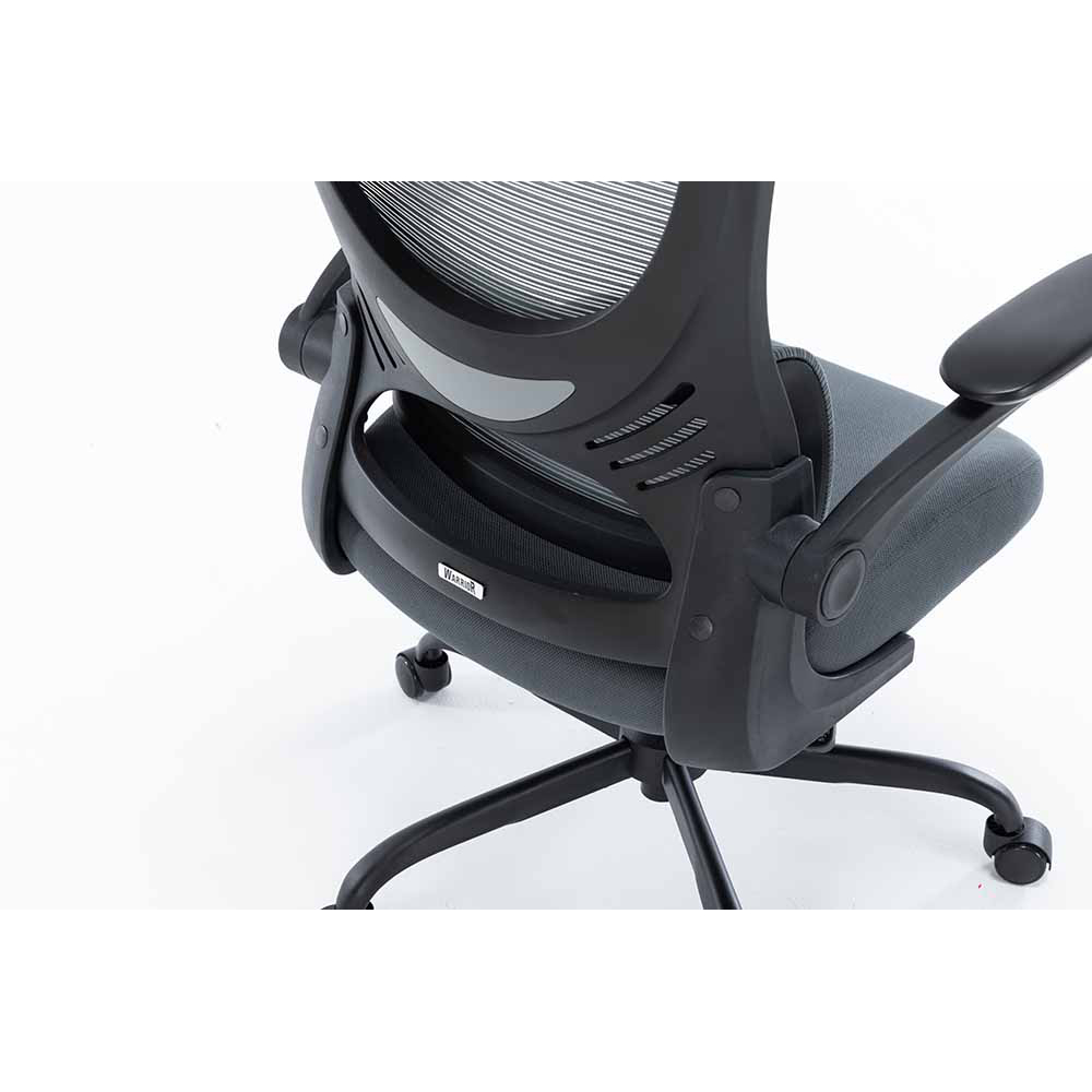 Ghế Công Thái Học Ergonomic WARRIOR Hero series WEC501 - Màu Đen, Xám - Tựa Đầu 3D, Kê Tay 4D - Bảo Hành 12 Tháng