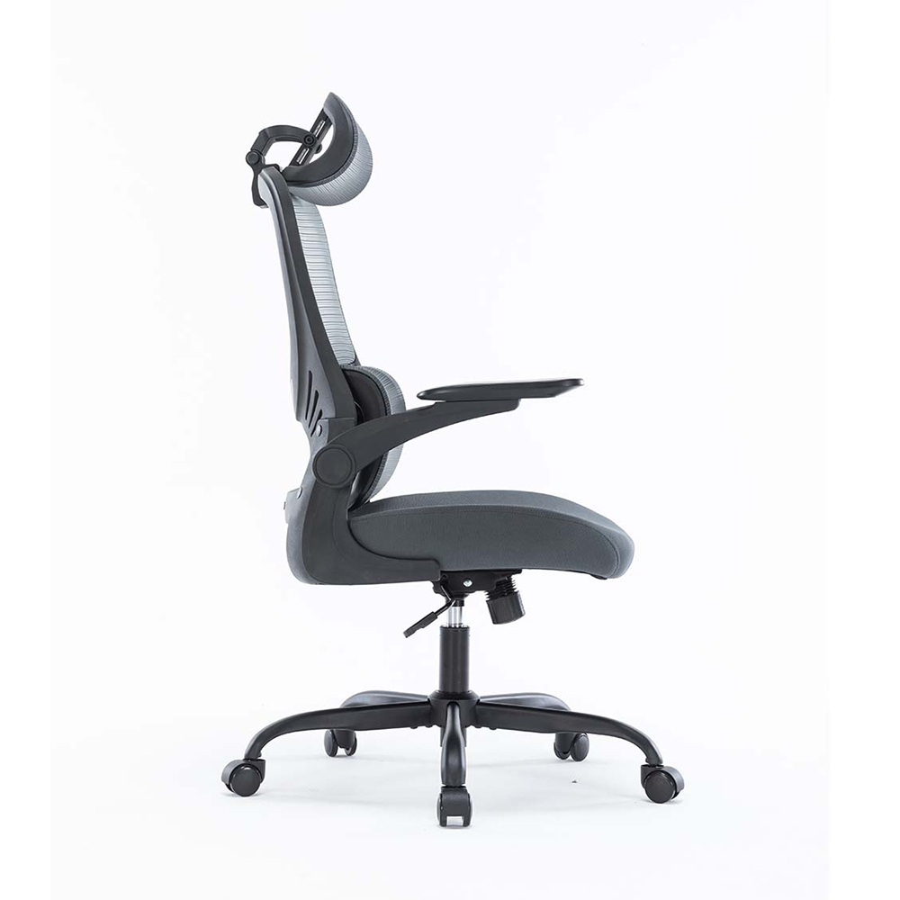 Ghế Công Thái Học Ergonomic WARRIOR Hero series WEC501 - Màu Đen, Xám - Tựa Đầu 3D, Kê Tay 4D - Bảo Hành 12 Tháng