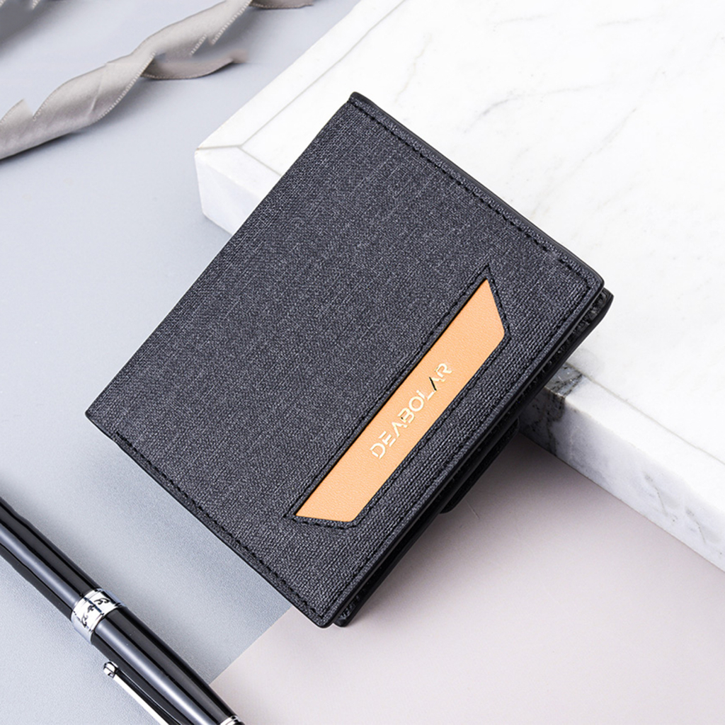 Ví nam dáng đứng 3 màu thời trang nam tính K3214