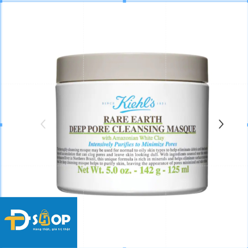 Mặt Nạ Đất Sét Rare Earth Deep Pore Cleansing Masque