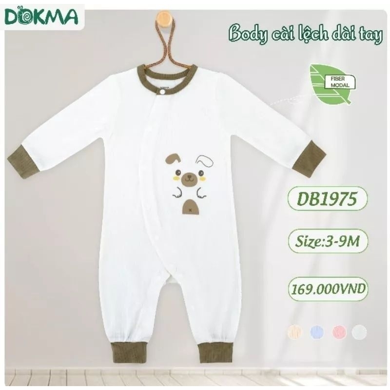Body dài cài giữa, cài lệch Dokma 1-9M DB1975, DB1983