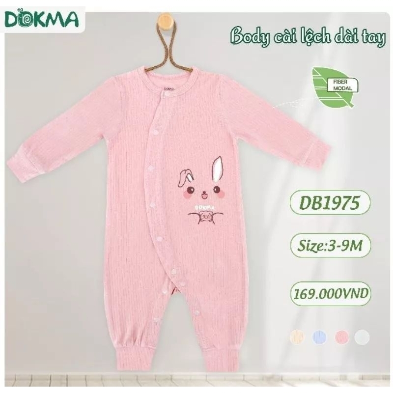 Body dài cài giữa, cài lệch Dokma 1-9M DB1975, DB1983