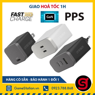 Củ sạc nhanh otterbox wall charger type c 60w/72w thương hiệu mỹ, công nghệ gan, pps
