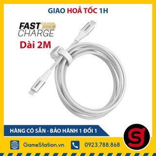 Cáp sạc nhanh otterbox type c to lightin9 dài 2m cao cấp