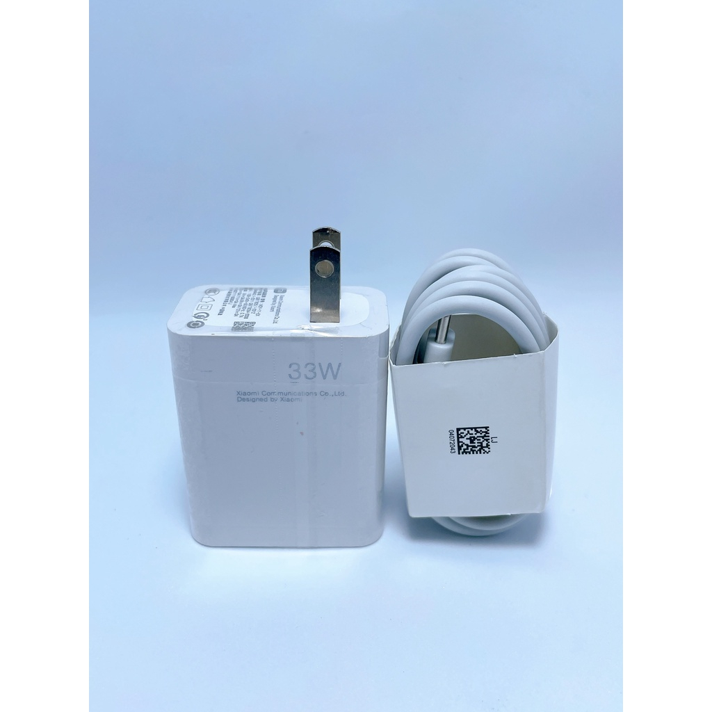 Bộ Sạc Nhanh Xiaomi 33W - Củ Và Cáp Xiaomi 33W Sạc Siêu Nhanh