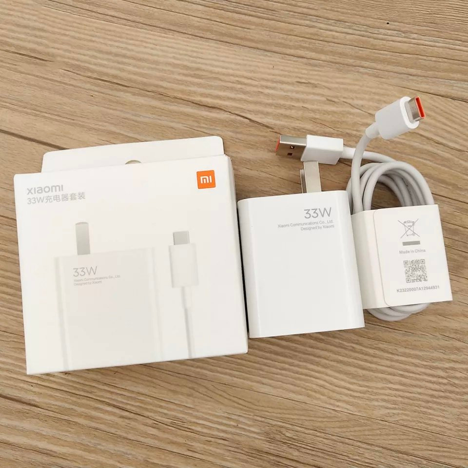 Bộ Sạc Nhanh Xiaomi 33W - Củ Và Cáp Xiaomi 33W Sạc Siêu Nhanh