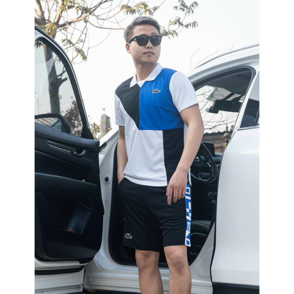 Bộ Quần Áo Thể Thao Nam L.C SPORT Color-Block Ultra-Dry Tennis