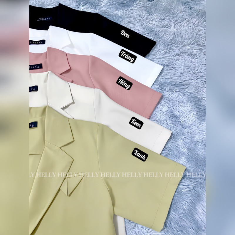 BLAZER LỬNG 1 LỚP HELLY SHOP
