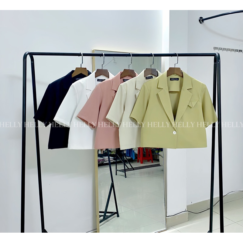 BLAZER LỬNG 1 LỚP HELLY SHOP