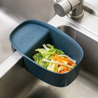 Khay lọc rác bồn rửa bát kèm để đồ đa năng - khay nhựa lọc rác - khay đựng đồ rửa chén bát gác bồn