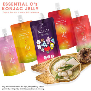 [full hộp/ 10 gói] Thạch Everydaze Essential C's Konjac Jelly hỗ trợ giữ dáng