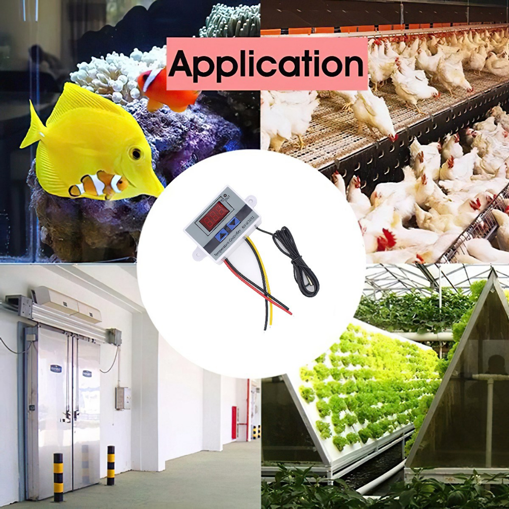Bộ Cảm Biến - Điều Khiển Nhiệt Độ XH-W3002 AC 220V - 1500W
