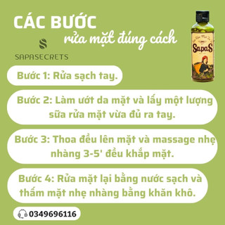 Sữa Rửa Mặt Tía Tô Sapa Secrets