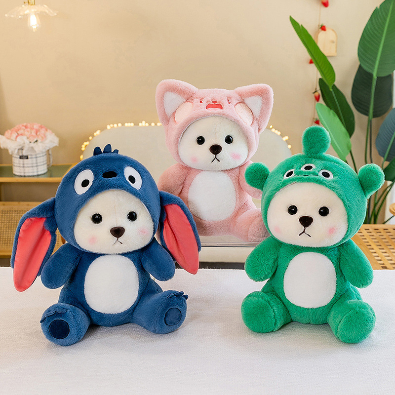 Gấu bông, thú bông Lena Stitch ver 2 Ráp nhiều màu dễ thương dùng làm trang trí,thú nhồi bông, quà tặng bạn gái