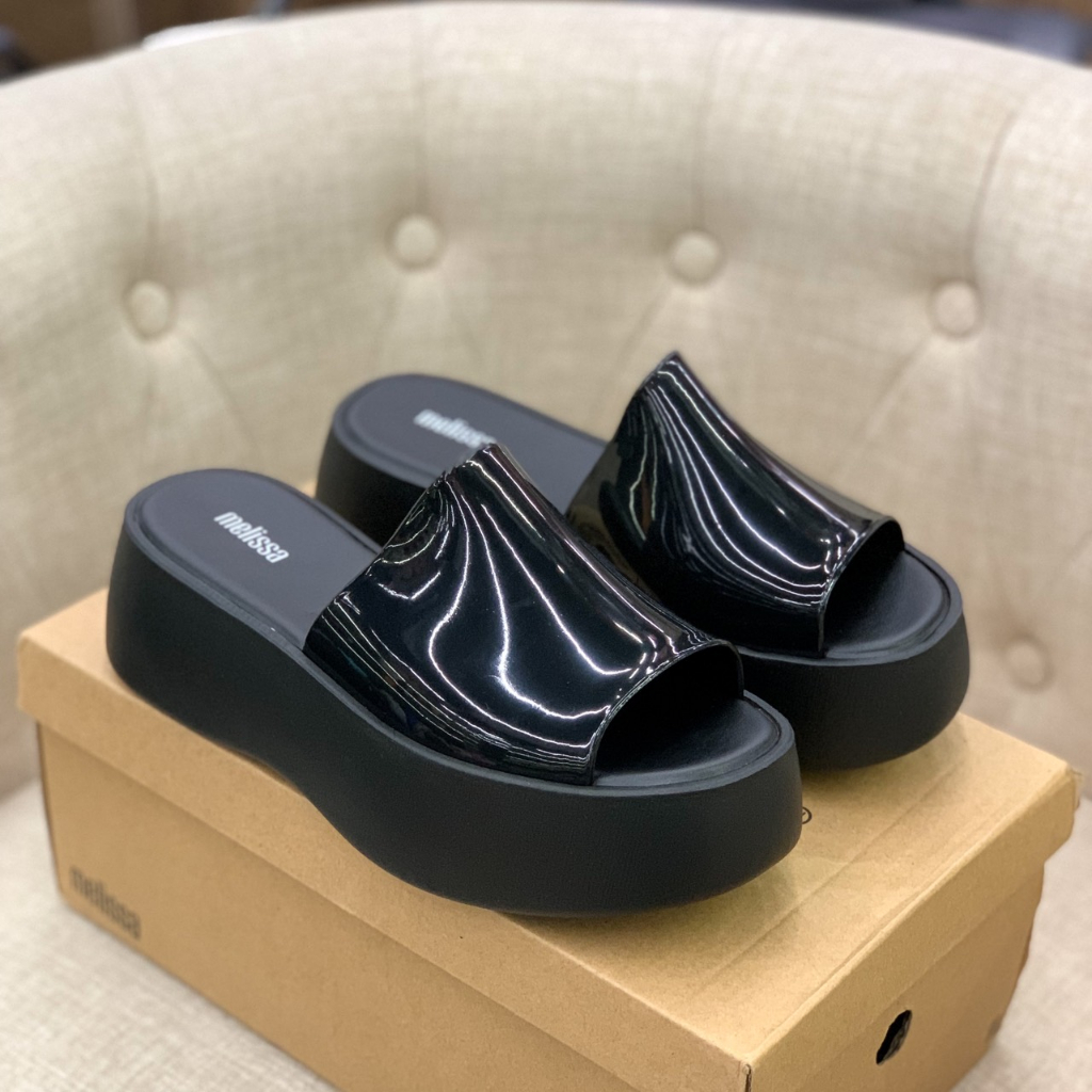 Dép Nữ Melissa Đế Cao 5cm - Nhựa Thơm Thanh Thoát Êm Nhẹ 7783-1 - SAUVUIVE