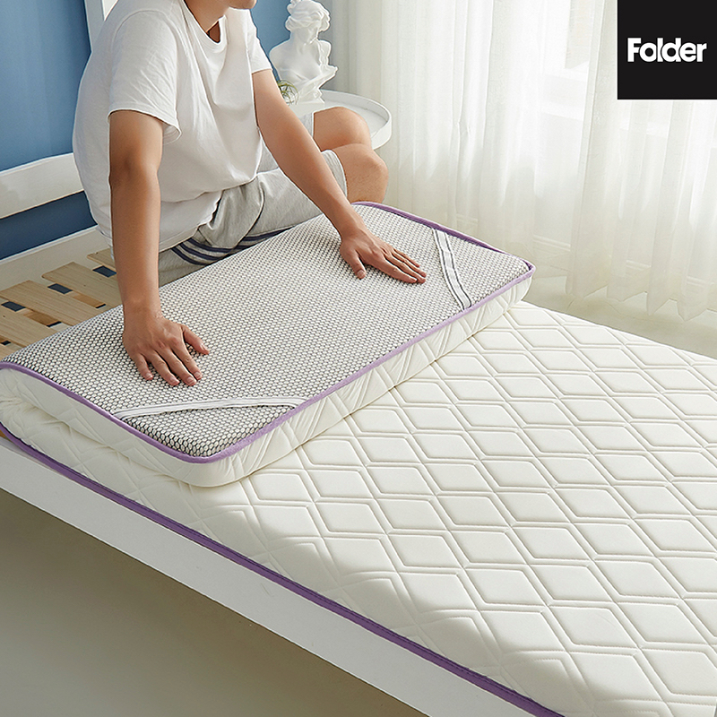 Đệm Topper nệm Foam cao su thiên nhiên cao cấp 1 người nằm văn phòng, sinh viên - Đàn hồi êm thoáng mát