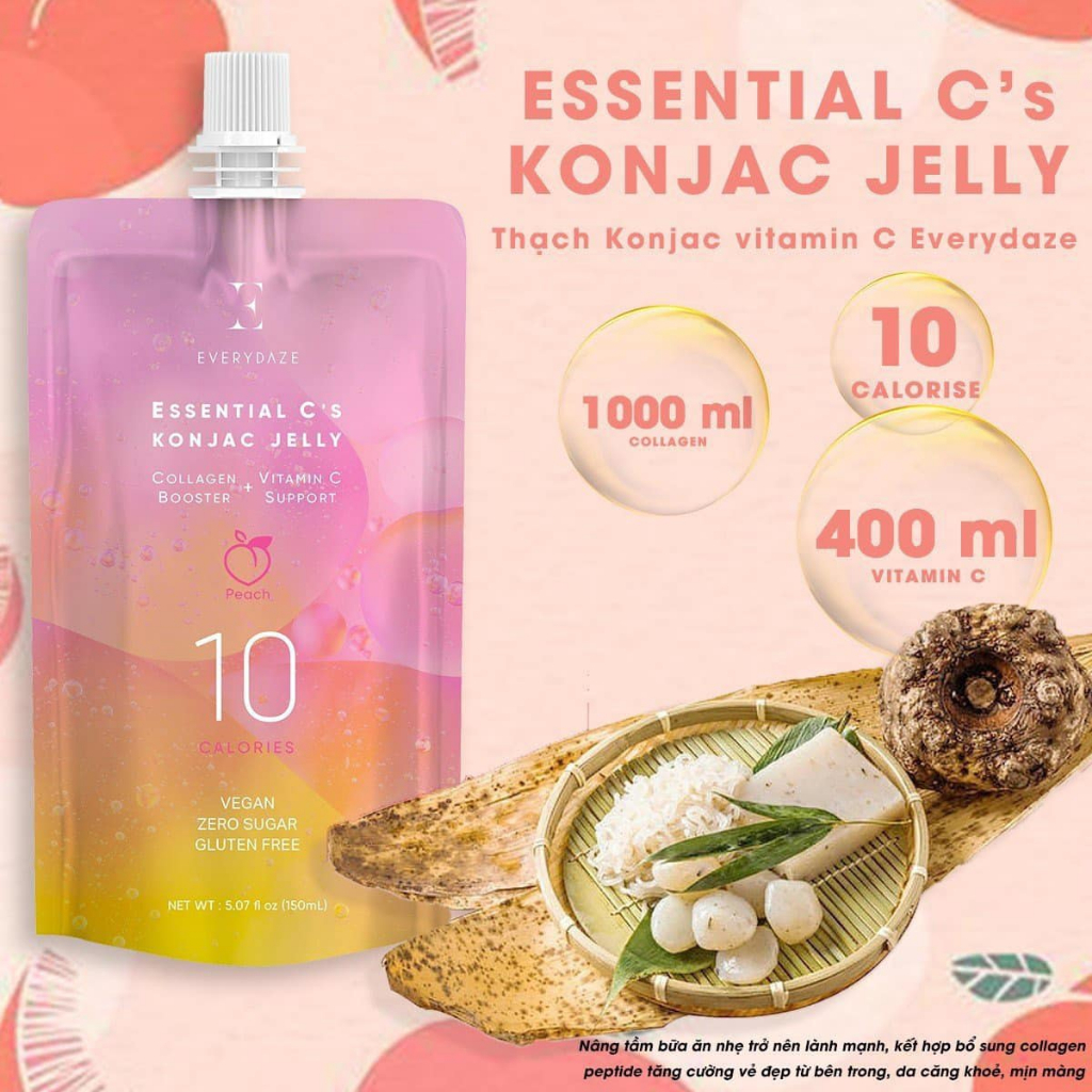 Thạch Konjac Jelly hỗ trợ giữ dáng