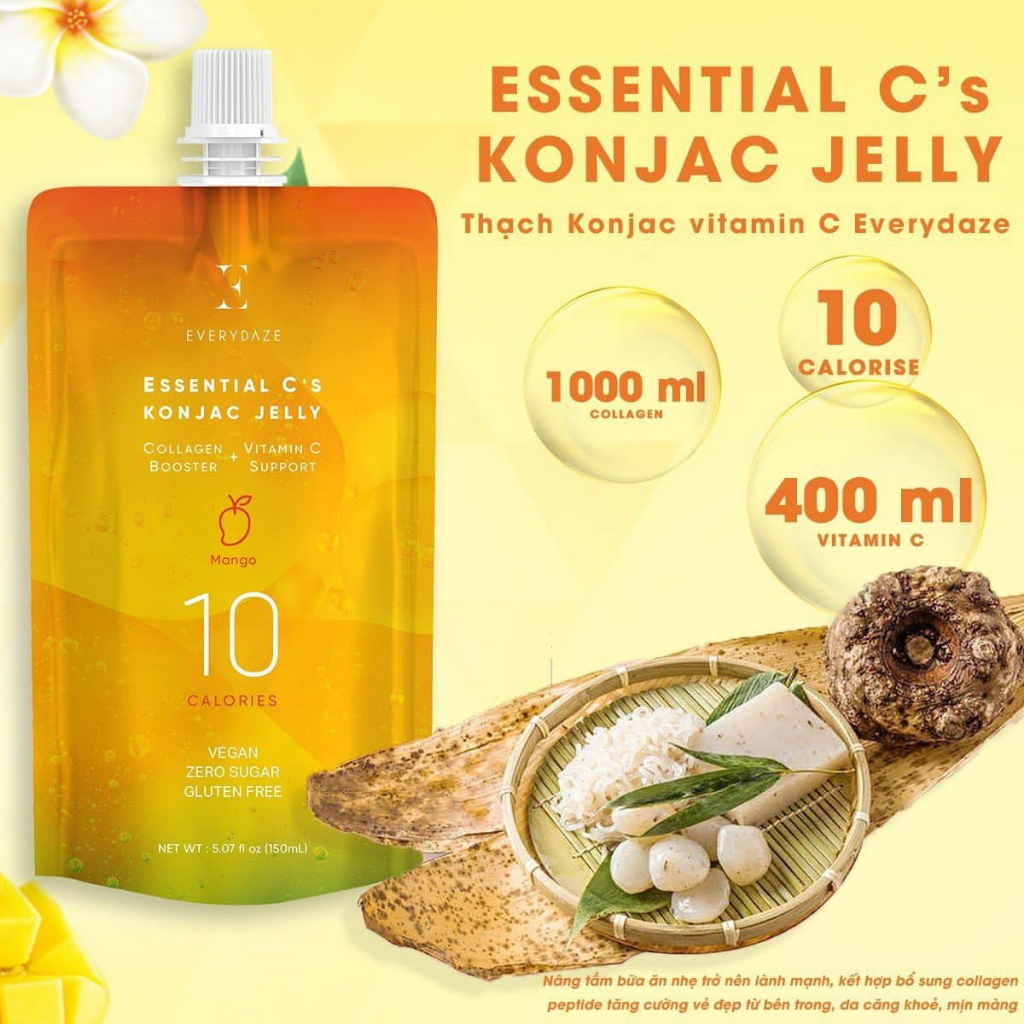 Thạch Konjac Jelly hỗ trợ giữ dáng