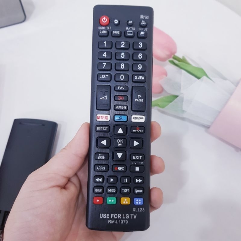 REMOTE ĐIỀU KHIỂN TIVI LG SMART NGẮN 2018 NETFLIX-AMAZON, HÀNG HÃNG ZIN BÓC MÁY