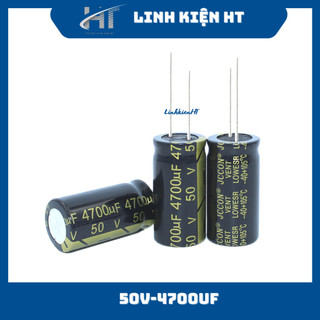 Tụ hóa 50v 4700uf 18x35mm tần số cao - linh kiện ht