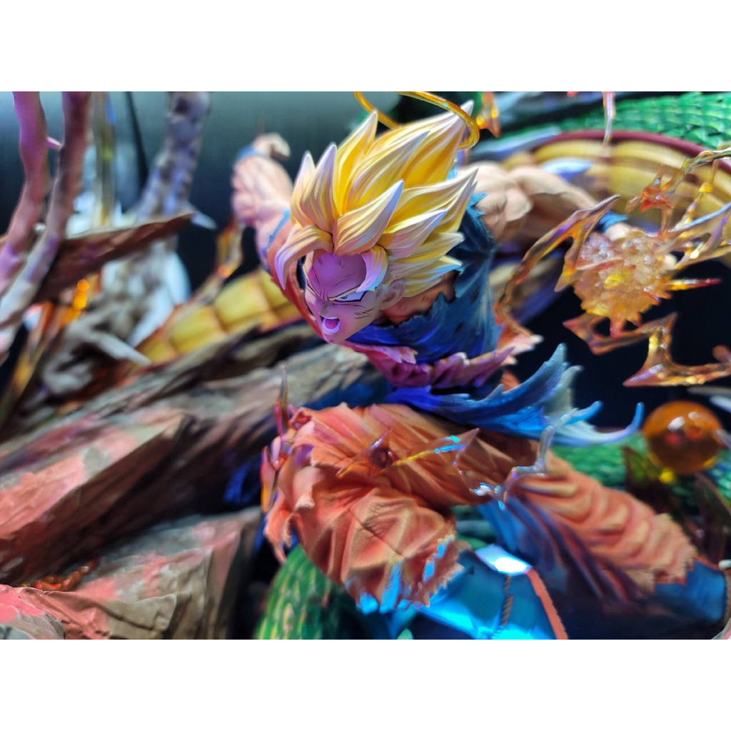 Mô hình vegeta vs songoku - mô hình dragonball siêu nét
