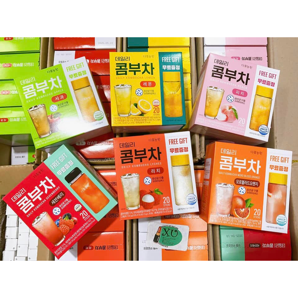 Trà kombucha, trà kombucha Hàn Quốc, Danongwon daily kombucha, detox giảm mỡ, hỗ trợ tiêu hóa, tăng đề kháng