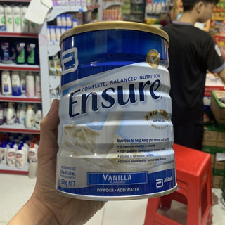 Sữa bột ensure úc vani lon 850g date 1-2025