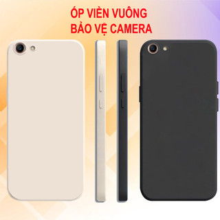 Ốp lưng oppo f1s / f3 / f3 lite / f3 plus tpu dẻo cạnh vuông, viền vuông, bảo vệ camera siêu bền bỉ