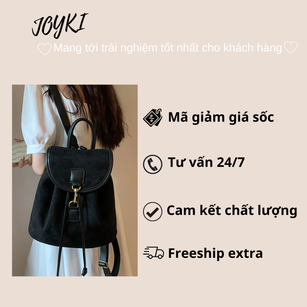 Balo mini da lộn đi học đi chơi đi làm thời trang phong cách trẻ trung JOYKI NT22