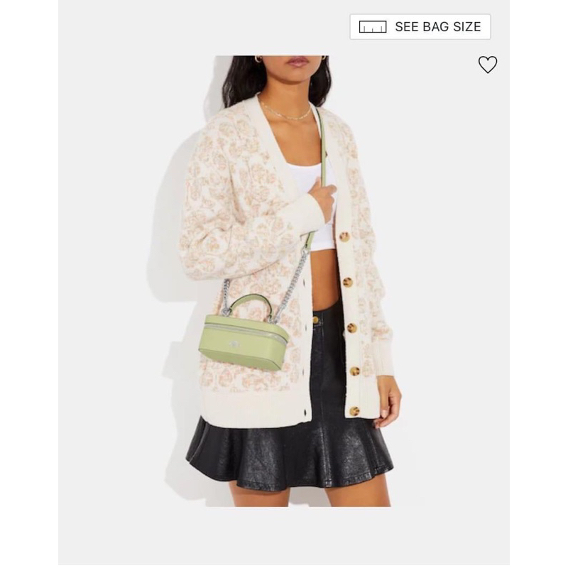 Túi Coach train mini