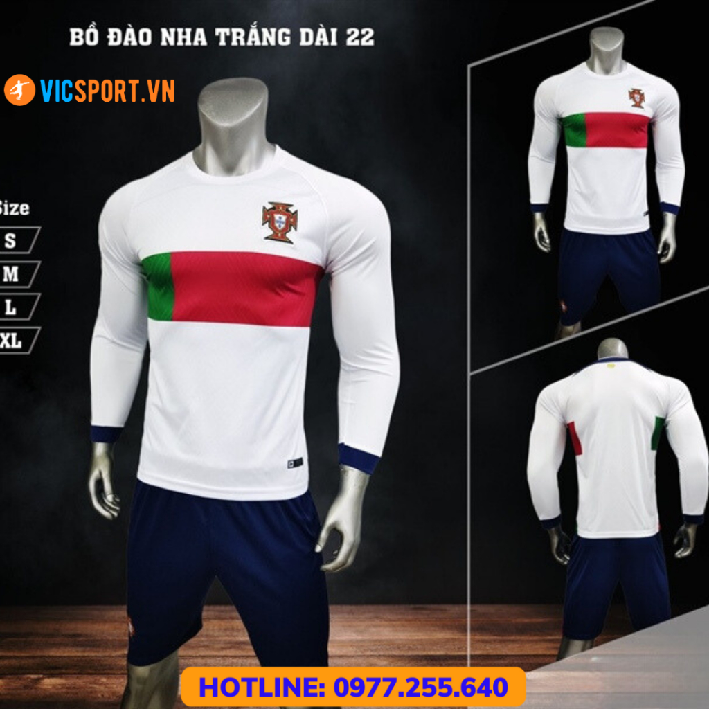 Áo Bóng Đá Tay Dài Đội Tuyển Quốc Gia, Quần Áo Đá Banh Thủ Môn Thun Lạnh Thoáng Mát -  Vicsport