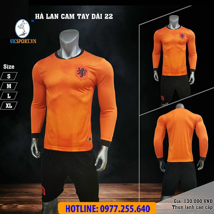 Áo Bóng Đá Tay Dài Đội Tuyển Quốc Gia, Quần Áo Đá Banh Thủ Môn Thun Lạnh Thoáng Mát -  Vicsport