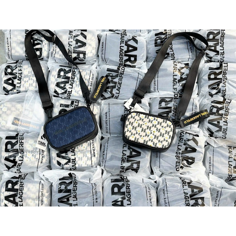 Túi karl đeo chéo 2 màu