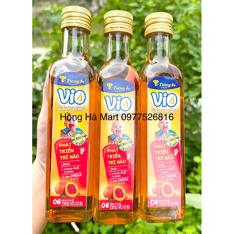 Dầu gấc dinh dưỡng cho trẻ em VIO Tường An - 250ml