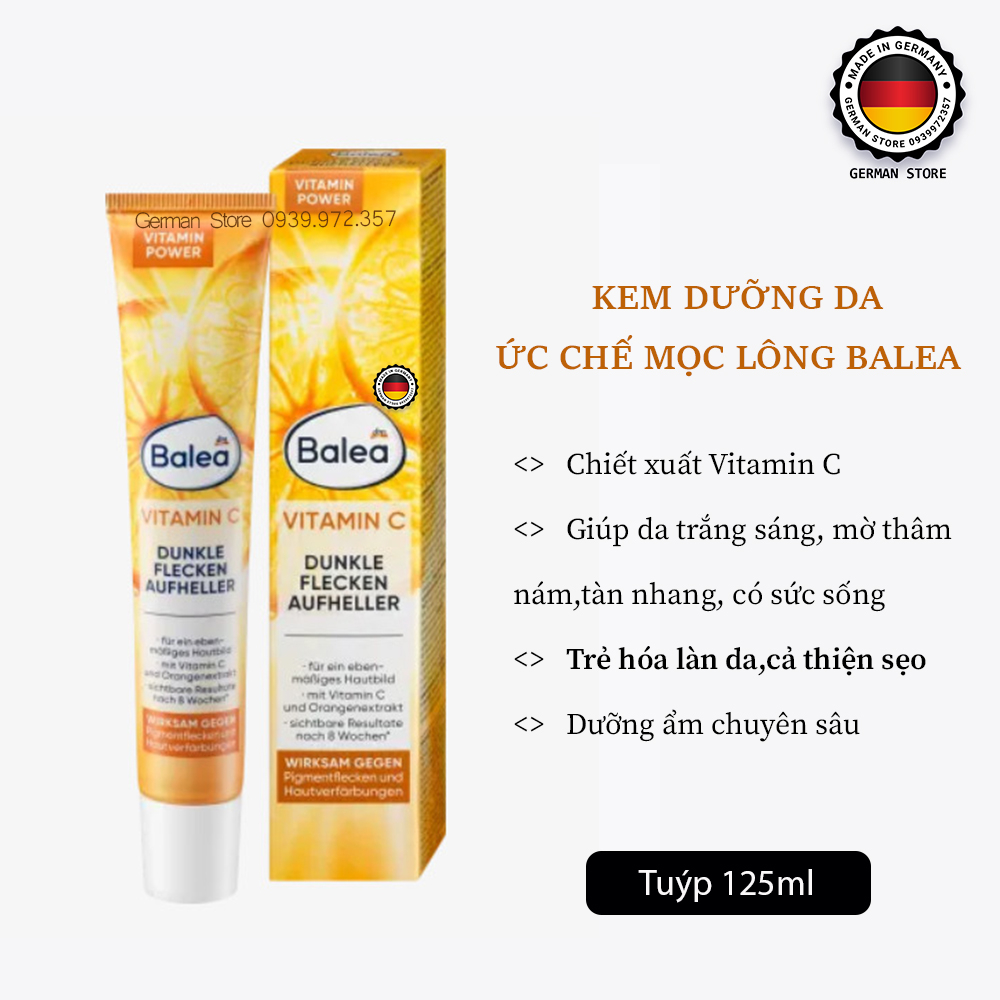 🪷BALEA VITAMIN C SERUM🪷MỜ THÂM, 50ml