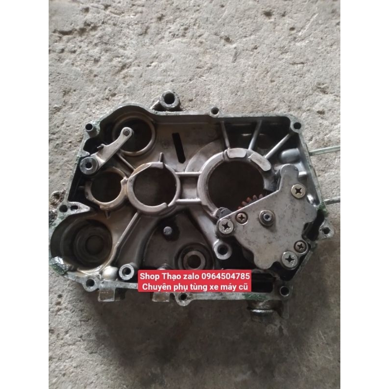 Vách bơm nhớt rời 110c xe máy hàng wave  zin