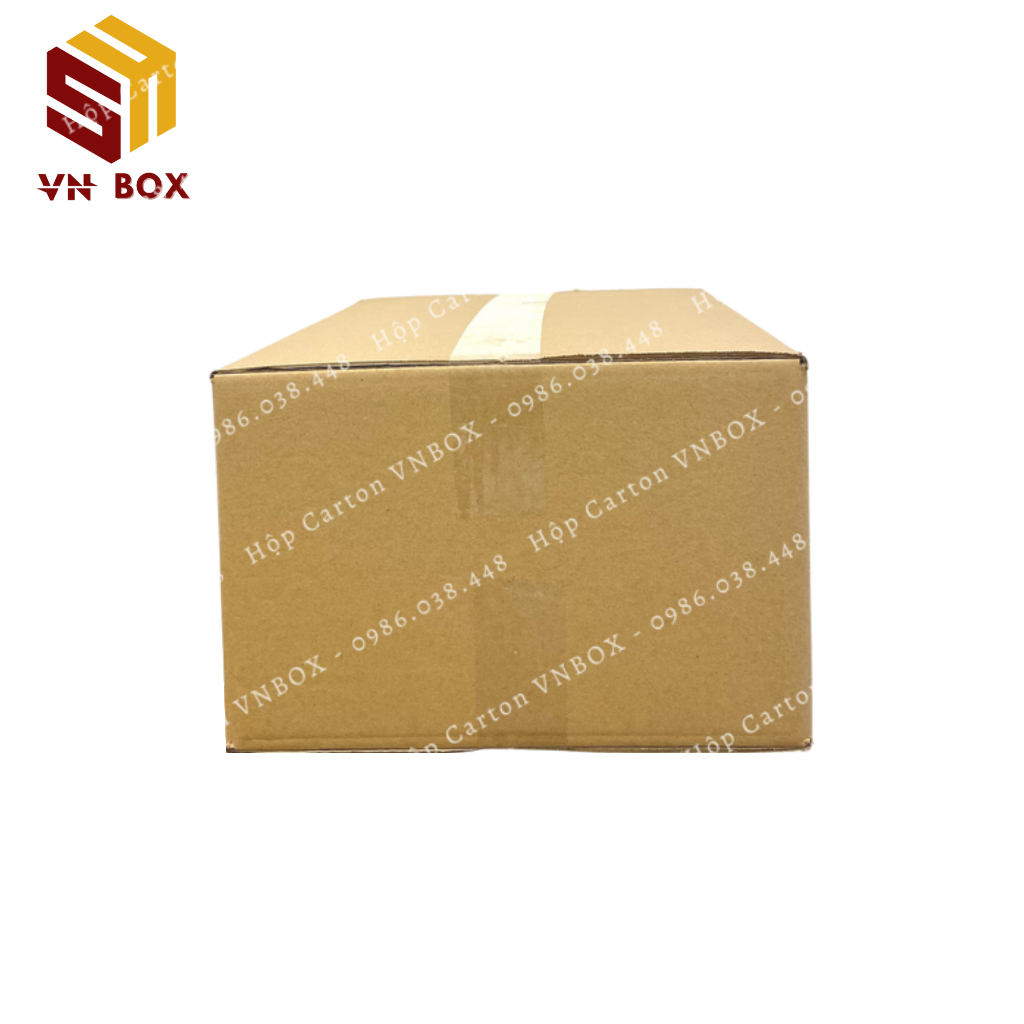 40x30x20 Thùng carton to, thùng chuyển nhà chuyển văn phòng đóng đồ, hộp carton đóng hàng tiện lợi - VN Box