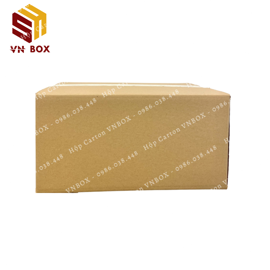 40x30x20 Thùng carton to, thùng chuyển nhà chuyển văn phòng đóng đồ, hộp carton đóng hàng tiện lợi - VN Box