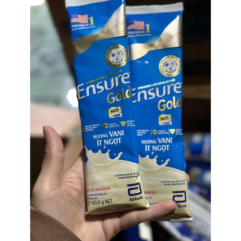 Ensure gói tiện lợi 60.6gram Combo5gói