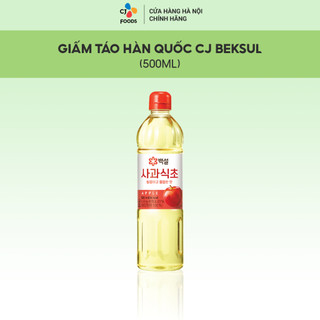 Giấm táo hàn quốc cj beksul - chai 500ml
