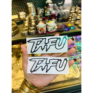 Tem Chữ TaFu size 10cm [ lột sill được ]