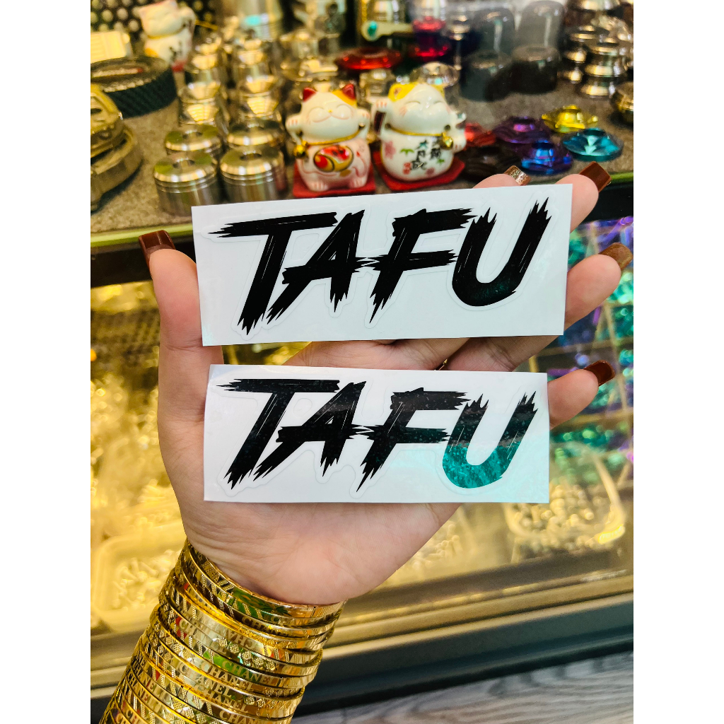 Tem Chữ TaFu size 10cm