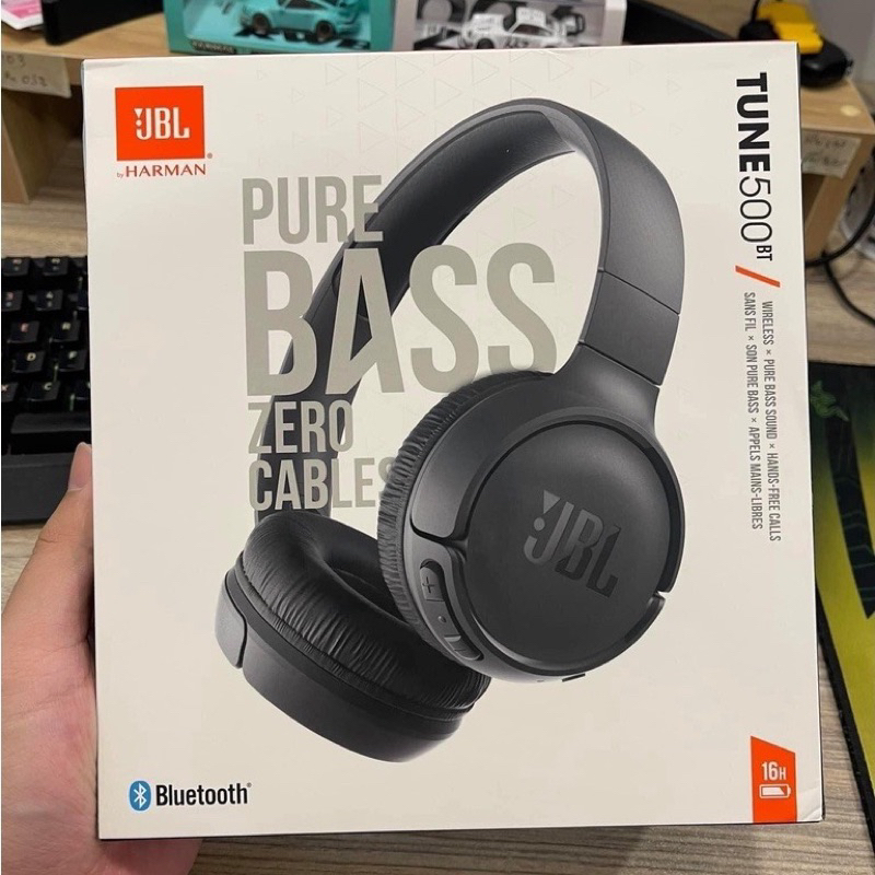 Tai Nghe Bluetooth JBL TUNE 500BT New Seal - Nhập Khẩu