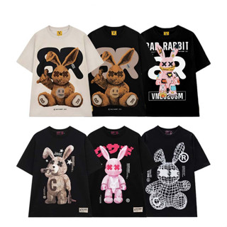 Áo thun tay lỡ, form rộng vải Cotton - Thời trang nam nữ Unisex Streetwear Badd.Rabbit