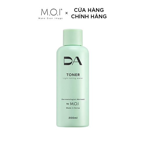 Toner 5 IN 1 DA by M.O.I giúp cân bằng, dưỡng ẩm phù hợp với mọi loại da