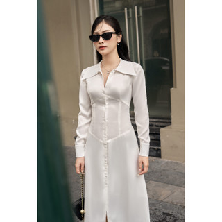 Váy lụa nữ thiết kế GILAN Camelia dress